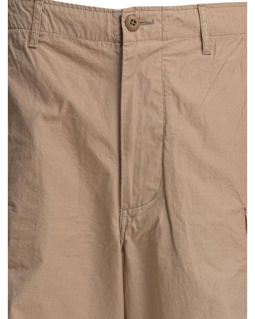 Beams Plus Stralen Plus Broek in het Natural voor heren
