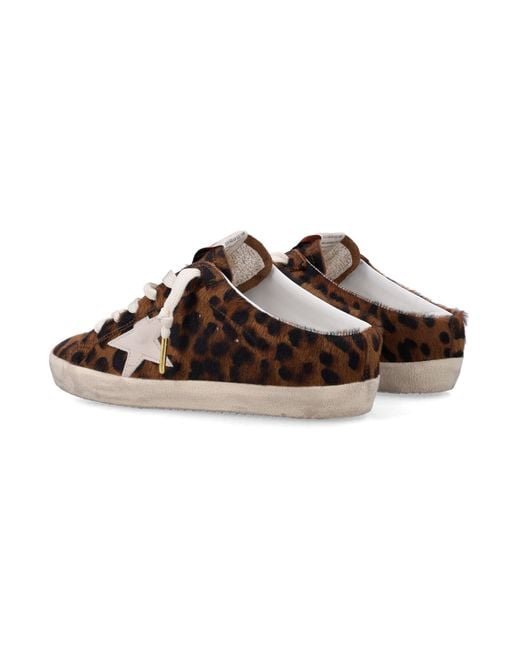 Golden Goose Deluxe Brand Brown Chic Leather Sneakers For Fw26