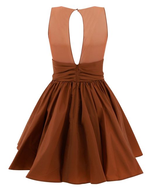 Dresses > day dresses > short dresses Pinko en coloris Brown