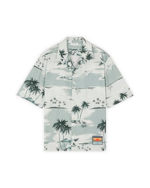 Chemises de la Maison Kitsune en bleu Maison Kitsuné pour homme en coloris Gray