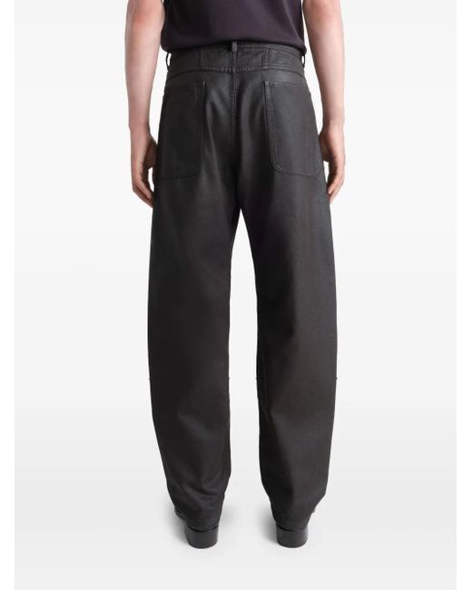 Lemaire Twisted Workwear -broek in het Gray voor heren
