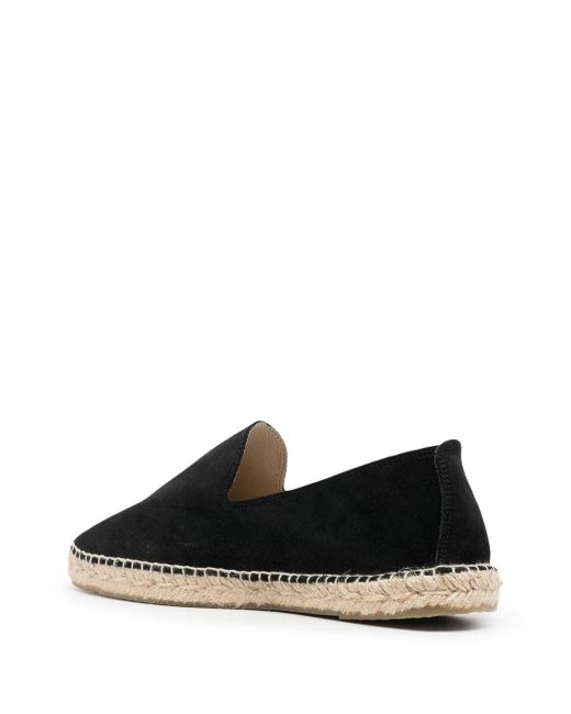 Manebí Black Hamptons Suede Espadrilles