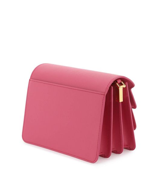 Medium 'Trunk' Tasche Marni de color Pink