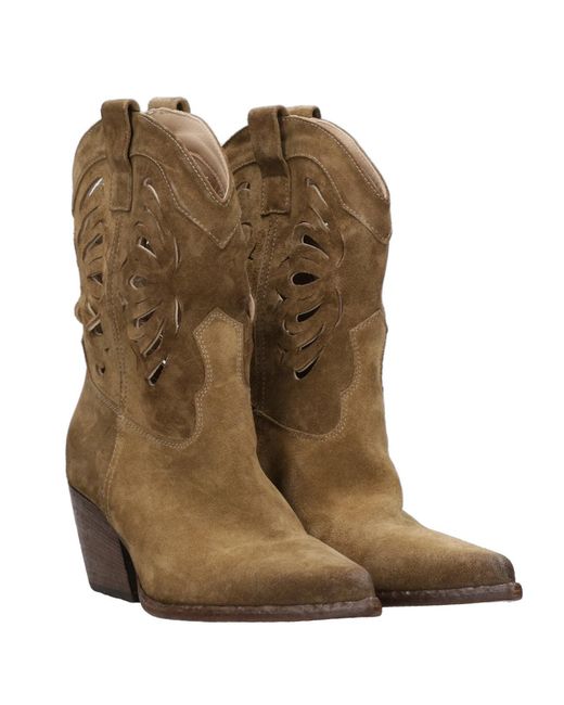 Elena Iachi Brown Boots