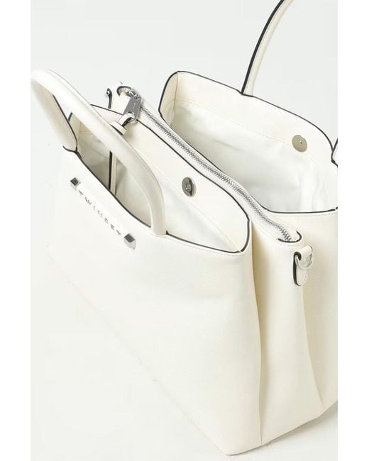 Twinset Natural Shoulder Bags