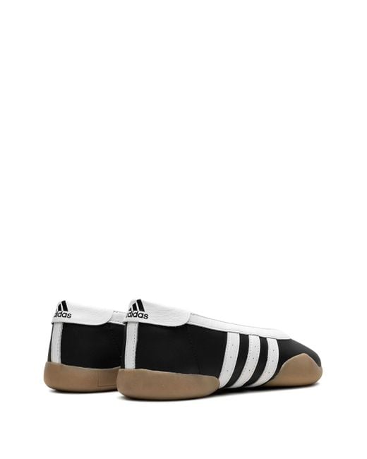 Adidas Black Taekwondo Mei Ballet "Core/Cloud/Gum" Sneakers