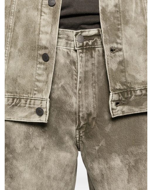 Levi's White 578 Baggy Camo Express