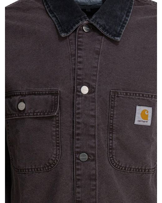 Carhartt Blue "Mitch" Overshirt Jacket