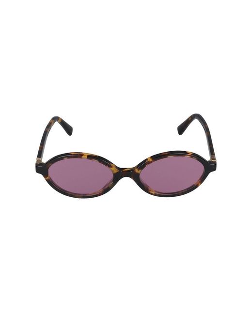 Occhiali Da Sole 0 Mu 04 Zs Vau50 D /18/140 di Miu Miu in Purple da Uomo