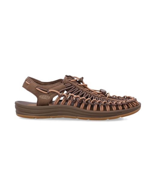 Keen Brown Uneek Two-Cord Sandals