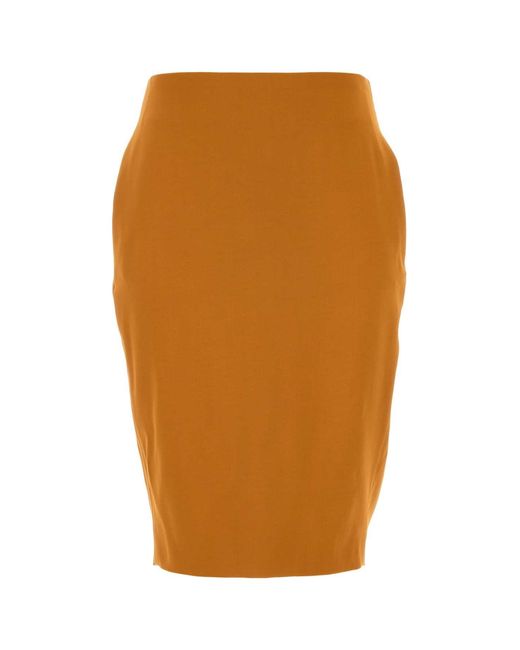 Saint Laurent Orange Skirts