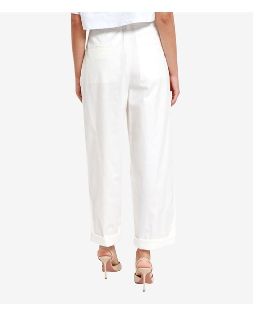 Pantalon blanc MSGM en coloris White