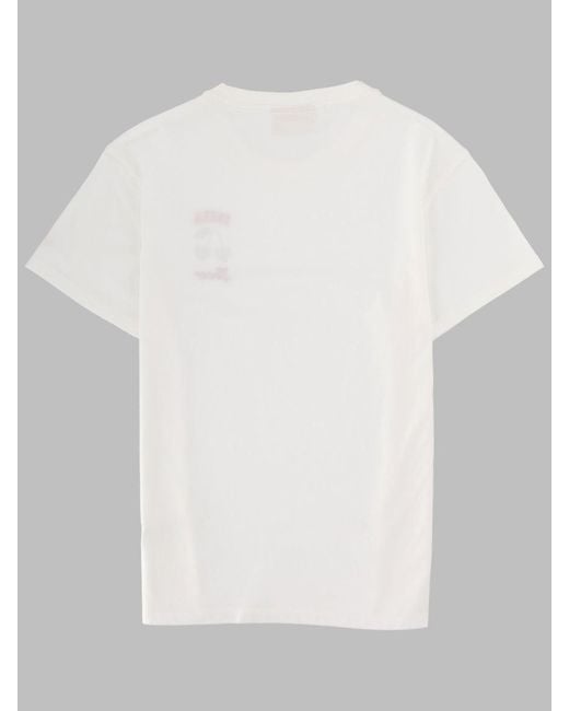 Mc2 Saint Barth White T Shirt "Emilie"