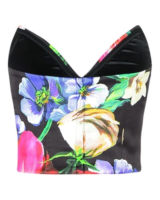 Multicolor Viscose Top Dolce & Gabbana en coloris Red