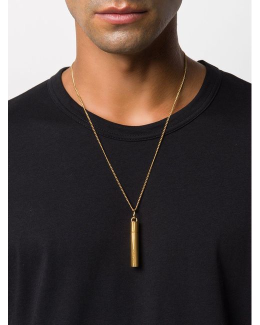 Ambush Multicolor Necklace With Pendant for men