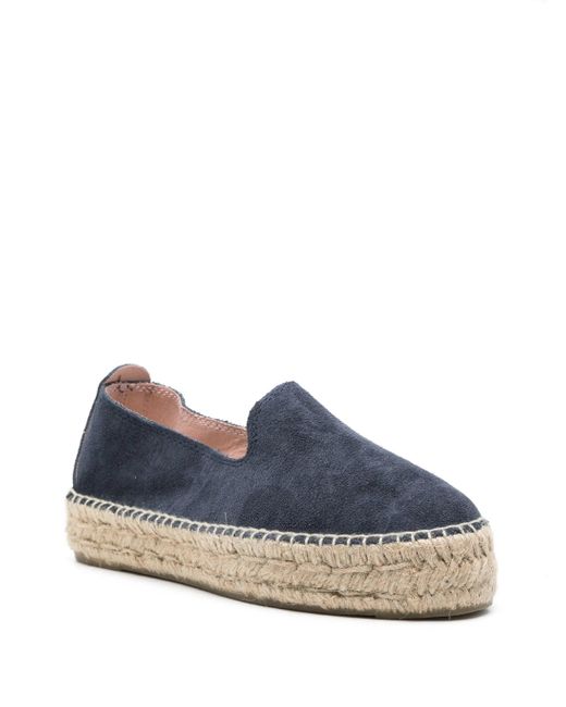 Manebí Blue Double Sole Espadrilles
