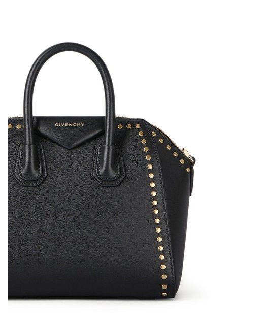 Givenchy Black Antigona Mini Leather Handbag