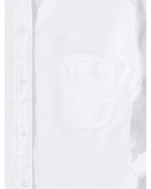 Thom Browne Blouse Met Knopen in het White