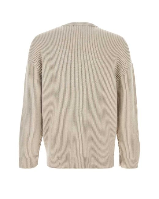 Entire studios White Sand Wool Oversize Sweater