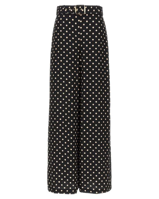 Zimmermann 'breated Wide Been' Broek in het Black