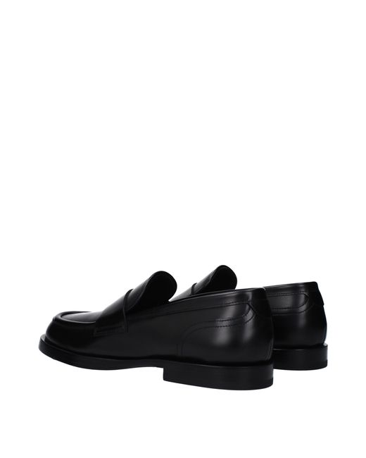 Dolce & Gabbana Mocassini Men Skin Black