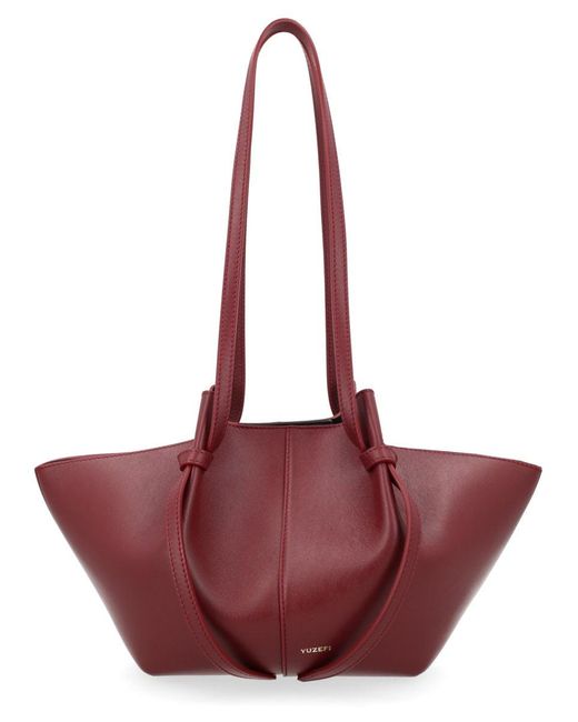 Yuzefi Purple Small Mochi Shoulder Bag