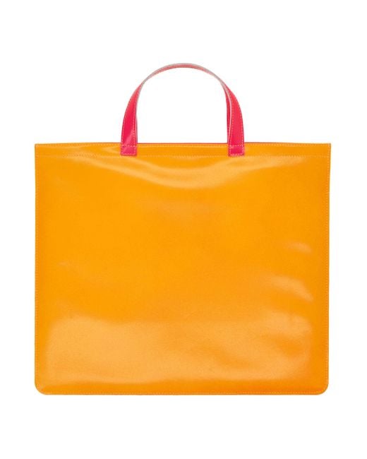Comme des Garçons Yellow Super Fluo Tote Bag