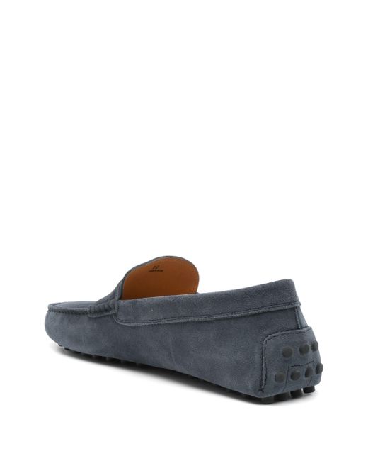 Tod's Mocassino Gummy in het Blue voor heren