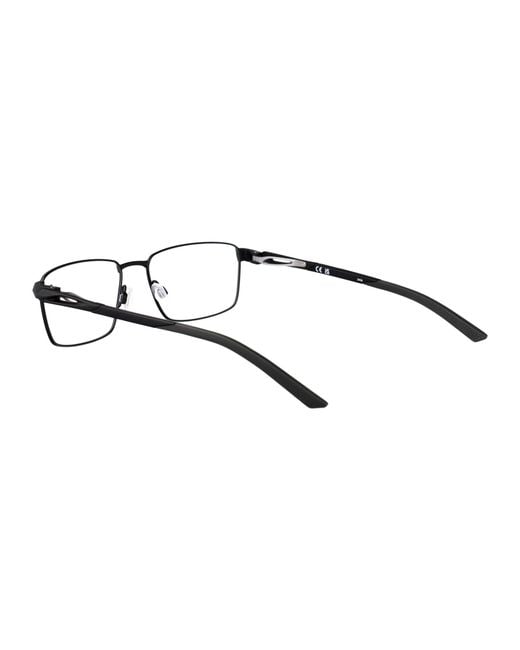 Nike Brown Satin/Anthracite Metal Glasses for men