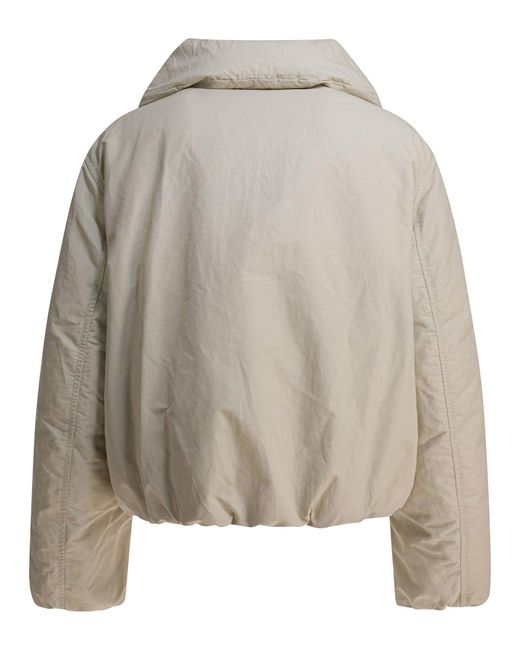 Lemaire Gray Down Jacket Filled Quilt