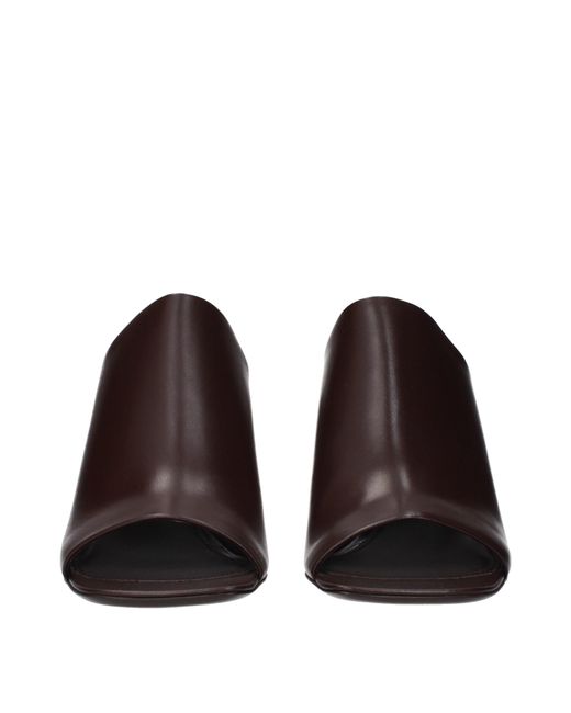 Ferragamo Brown Era Sandals/Testa Di Moro Leather