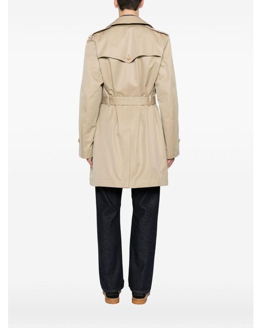 Junya Watanabe Natural Cotton Double-Breasted Coat for men