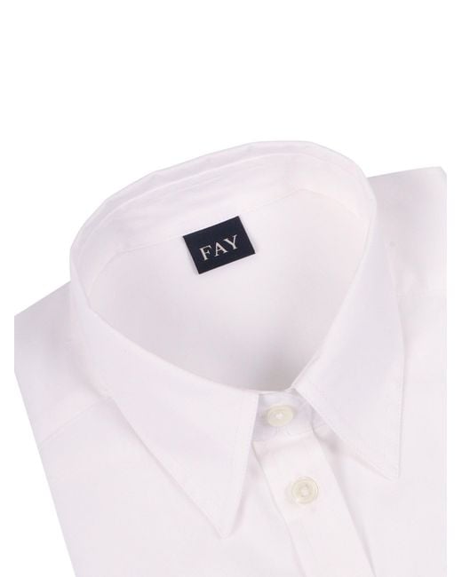 Fay Pink Camicia Corta