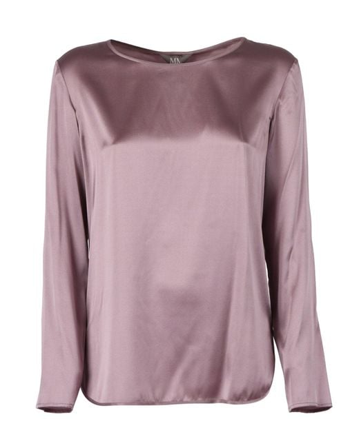 Max Mara Purple Blusa