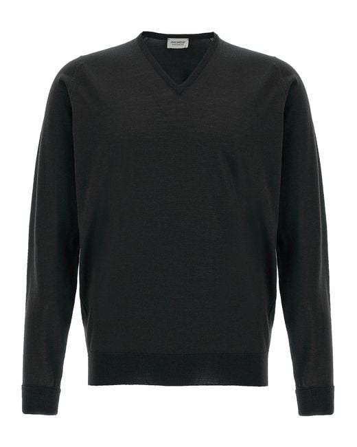 John Smedley 'bobby' Handtas in het Black voor heren