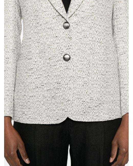 L.b.m. 1911 White Single Breasted Jacket
