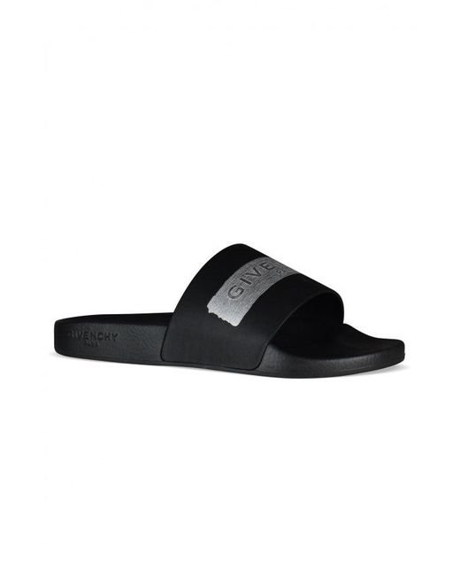 Givenchy Black Logo Tape -Folien rutscht