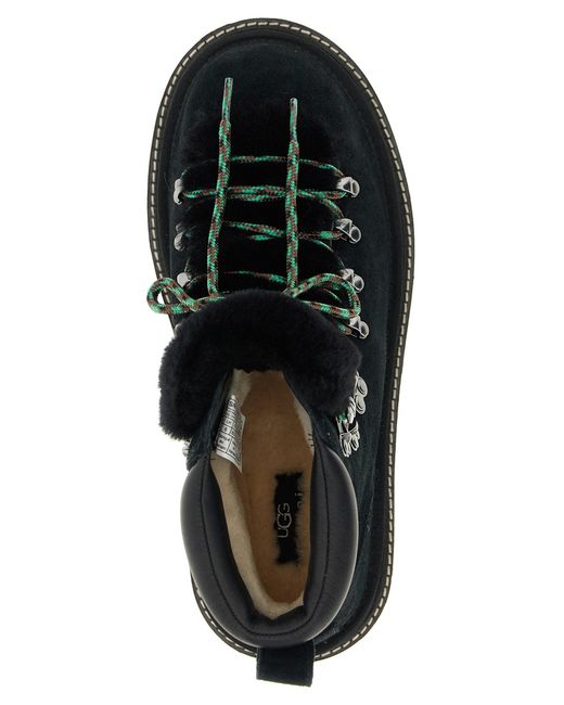 Ugg Black X Sacai Capsule 'Hiker' Ankle Boots