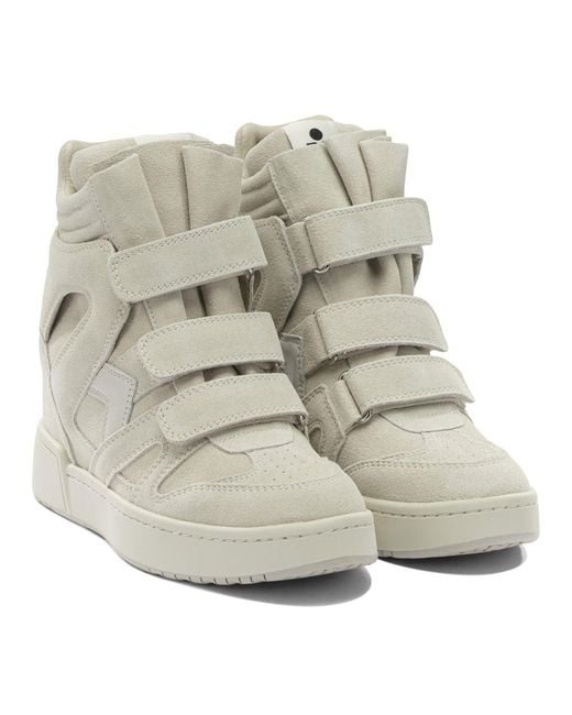 Isabel Marant Natural Sneakers & Slip-On