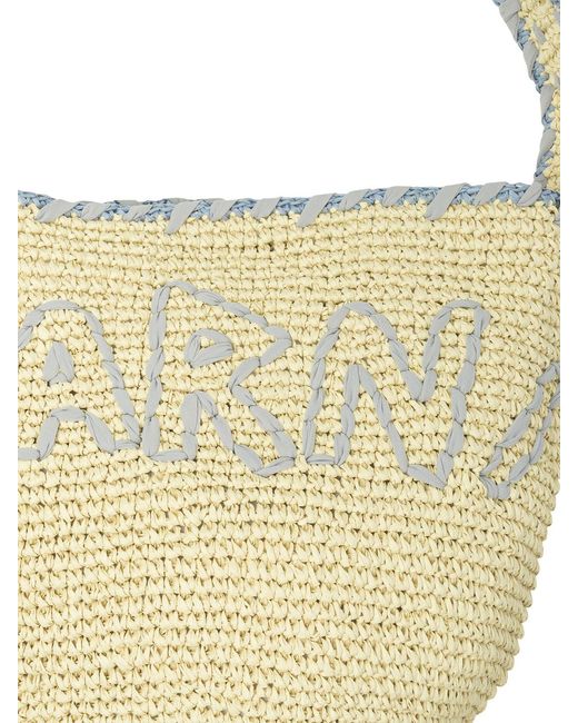 Sac Bandoulière "Nassa" Marni en coloris White