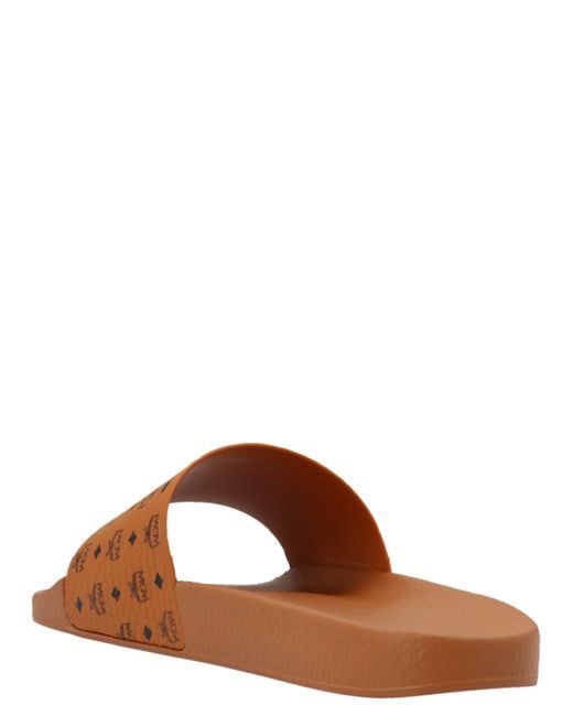 MCM Brown Slippers for men