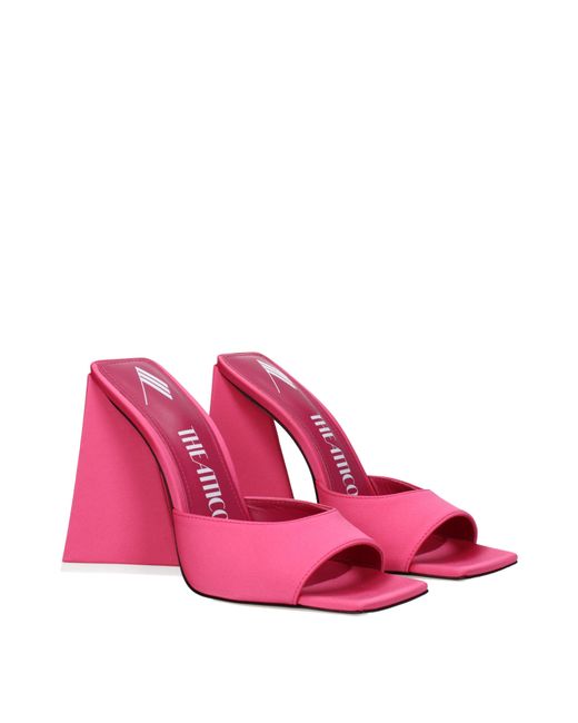 The Attico Pink Venus Heel Sandal