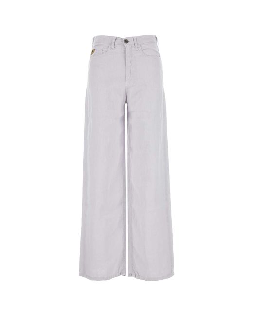 Lois White Linen Pants