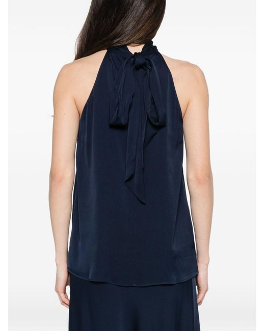 Silk95five Blue Top Silk