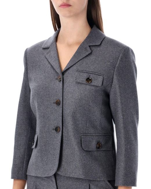 THE GARMENT Gray Mitch Fitted Jacket