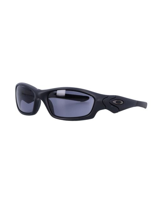 Oakley Blue Straight Jacket Sunglasses