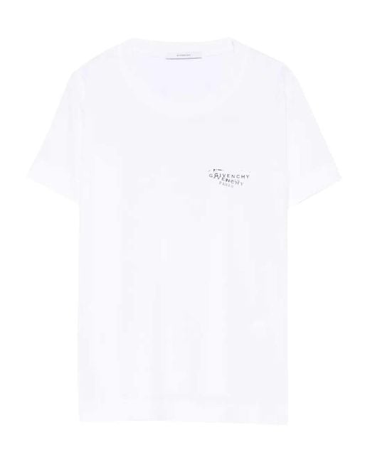 Camiseta con logo de Givenchy de color White