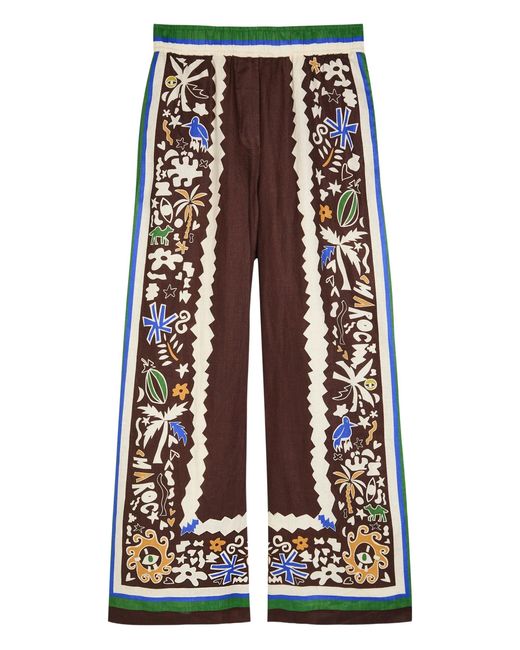 ALÉMAIS Multicolor Maroc Relaxed Pant