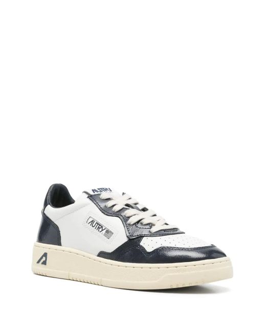 Autry Blue Medalist Sneakers
