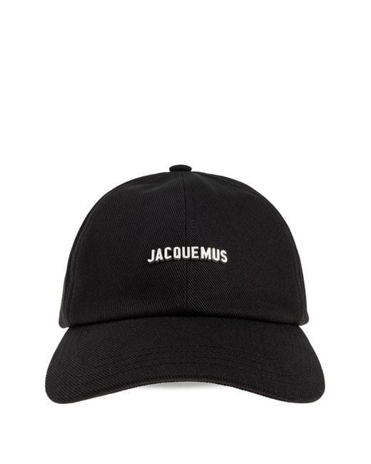 Jacquemus Black La Casquette Gadjo Cap for men